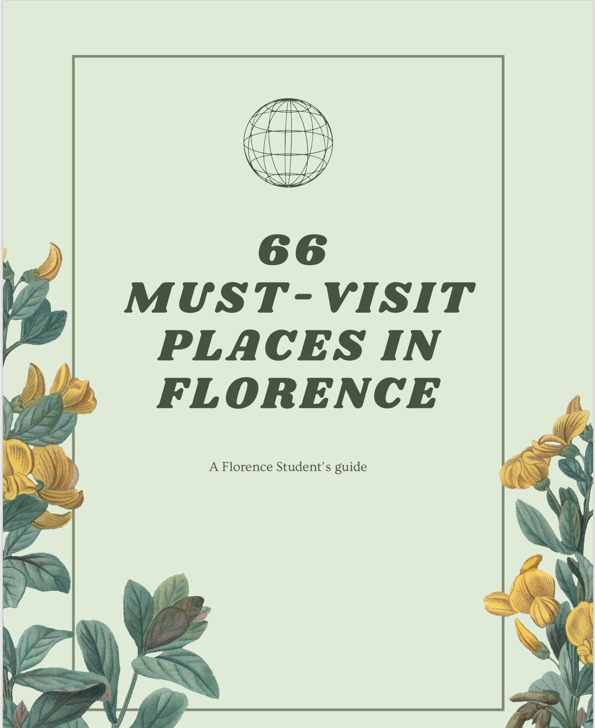 NYU Florence student guide